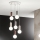 Ondaluce - ROCK Cable-Hung Pendant Light 6xG9/7W/230V Ø 35 cm concrete/brown/grey/white