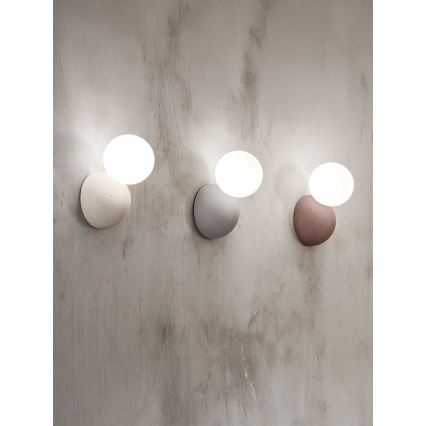 Ondaluce - ROCK Wall Light 1xG9/7W/230V Concrete/White