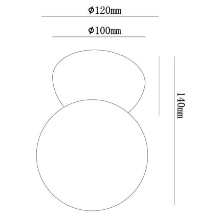 Ondaluce - ROCK Wall Light 1xG9/7W/230V Concrete/White