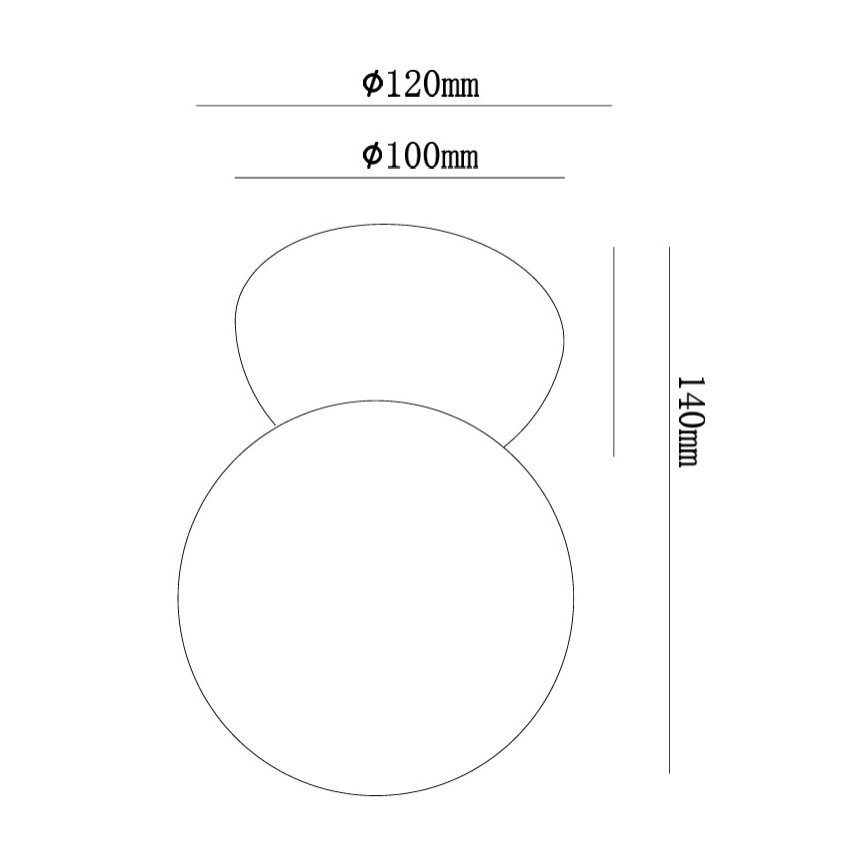 Ondaluce - ROCK Wall Light 1xG9/7W/230V Concrete/White