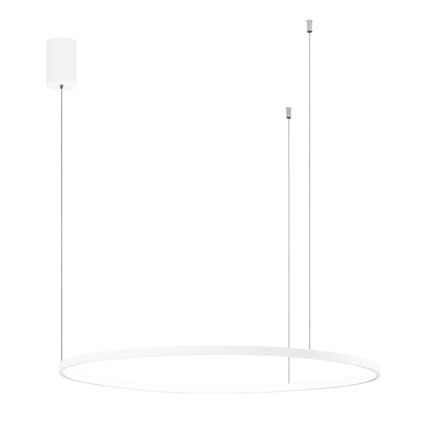 Ondaluce - Dimmable LED pendant light on cable SOEL LED/38W/230V 3000/4000K Ø 80 cm white