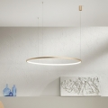Ondaluce - SOEL LED Dimmable Cable-Suspended Chandelier LED/38W/230V, diam. 80 cm, gold
