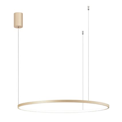 Ondaluce - SOEL LED Dimmable Cable-Suspended Chandelier LED/38W/230V, diam. 80 cm, gold