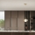 Ondaluce - THELMA cable-hung pendant light 1xE27/15W/230V Ø 25 cm gold/smoky beige