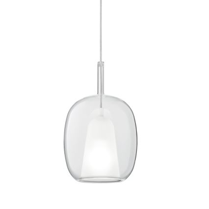 Ondaluce - THELMA pendant light on cord 1xE27/15W/230V Ø 19.5 cm gold/clear