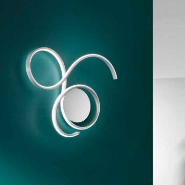 Ondaluce - TWIST Dimmable LED Wall Light LED/57W/230V White