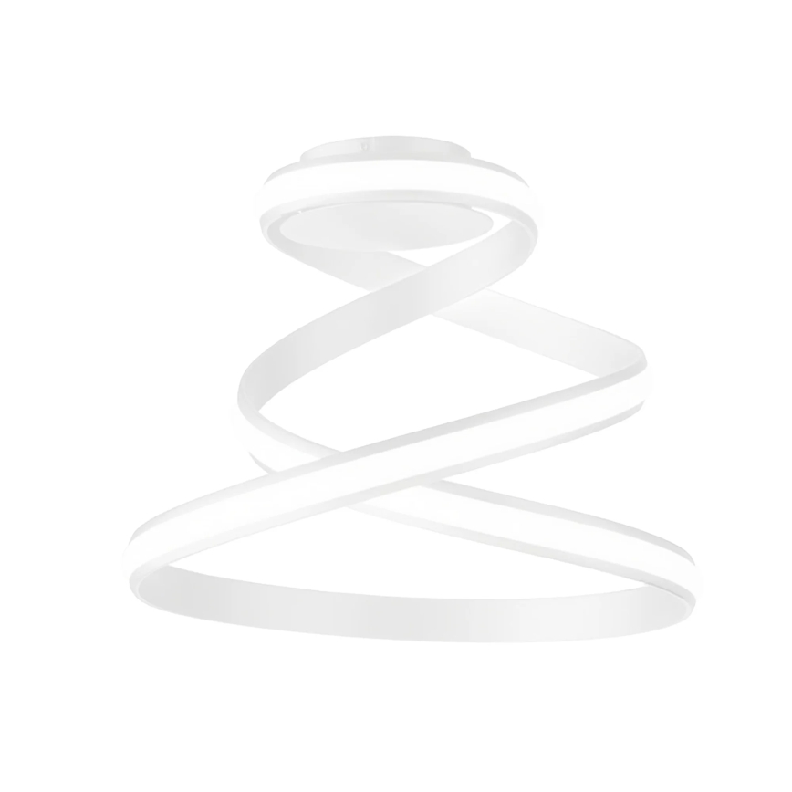 Ondaluce - VUELTA LED Dimmable Ceiling Light, 37W/230V, Ø 55 cm, White