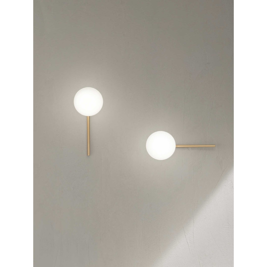 Ondaluce - Wall lamp JEWEL 1xE14/10W/230V gold/white