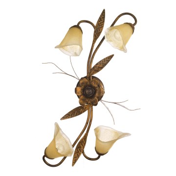 ONLI - Ceiling light ALGA 4xE14/6W/230V bronze