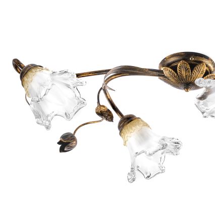 ONLI - Ceiling light ARIANNA 4xE14/6W/230V bronze