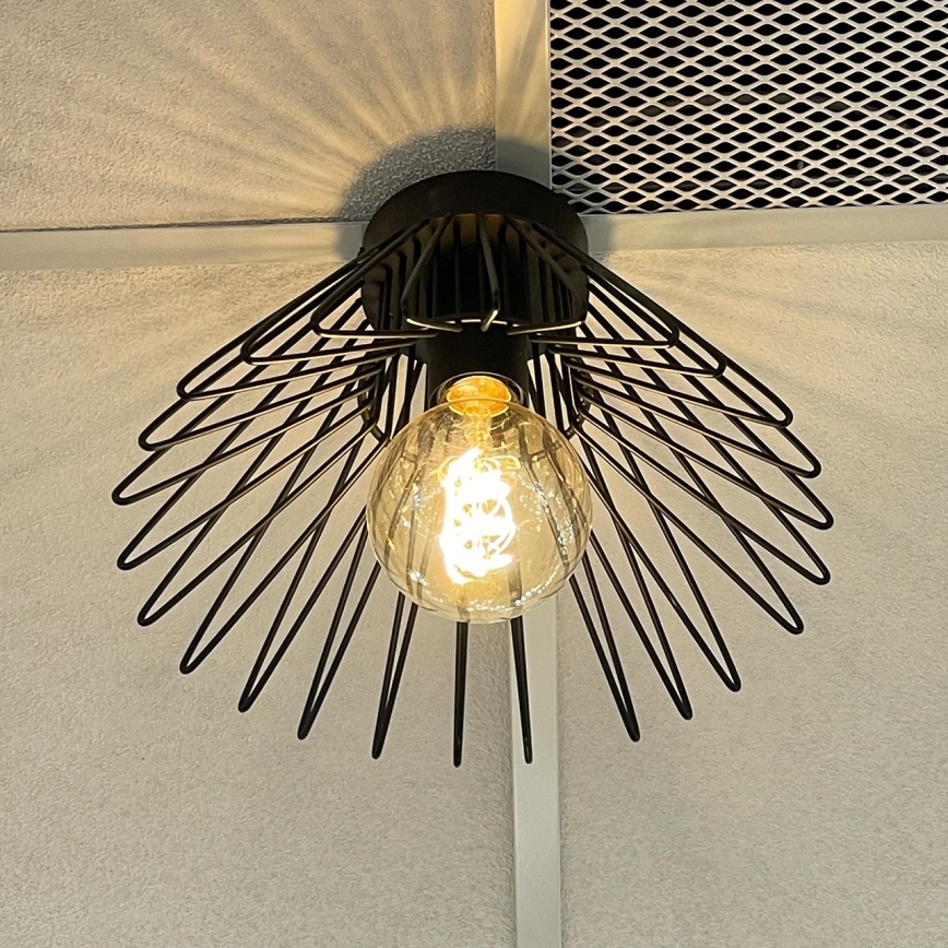 ONLI - Ceiling light DUCCIO 1xE27/22W/230V d. 30 cm black