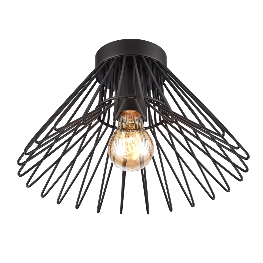ONLI - Ceiling light DUCCIO 1xE27/22W/230V d. 30 cm black