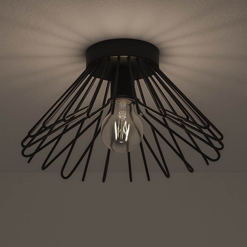 ONLI - Ceiling light DUCCIO 1xE27/22W/230V d. 30 cm black