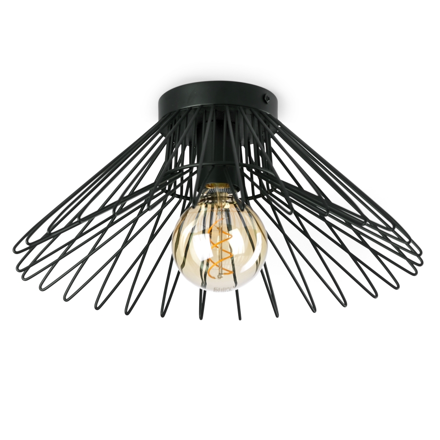 ONLI - Ceiling light DUCCIO 1xE27/22W/230V d. 40 cm black