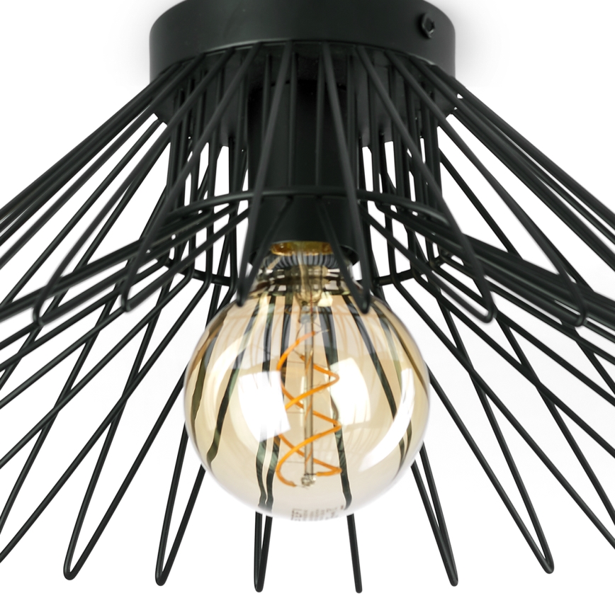 ONLI - Ceiling light DUCCIO 1xE27/22W/230V d. 40 cm black