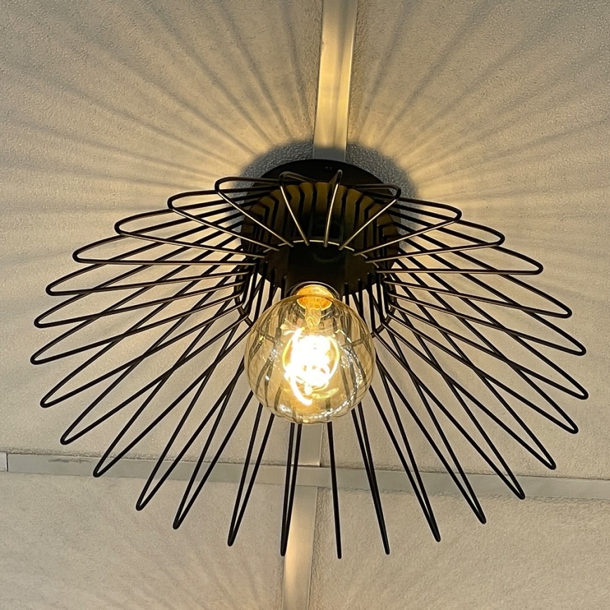 ONLI - Ceiling light DUCCIO 1xE27/22W/230V d. 40 cm black