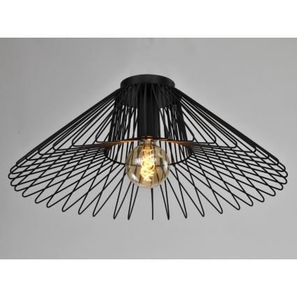 ONLI - Ceiling light DUCCIO 1xE27/22W/230V d. 60 cm black