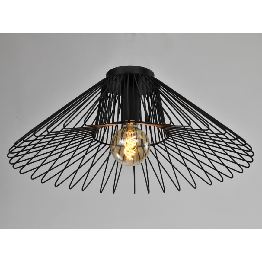 ONLI - Ceiling light DUCCIO 1xE27/22W/230V d. 60 cm black