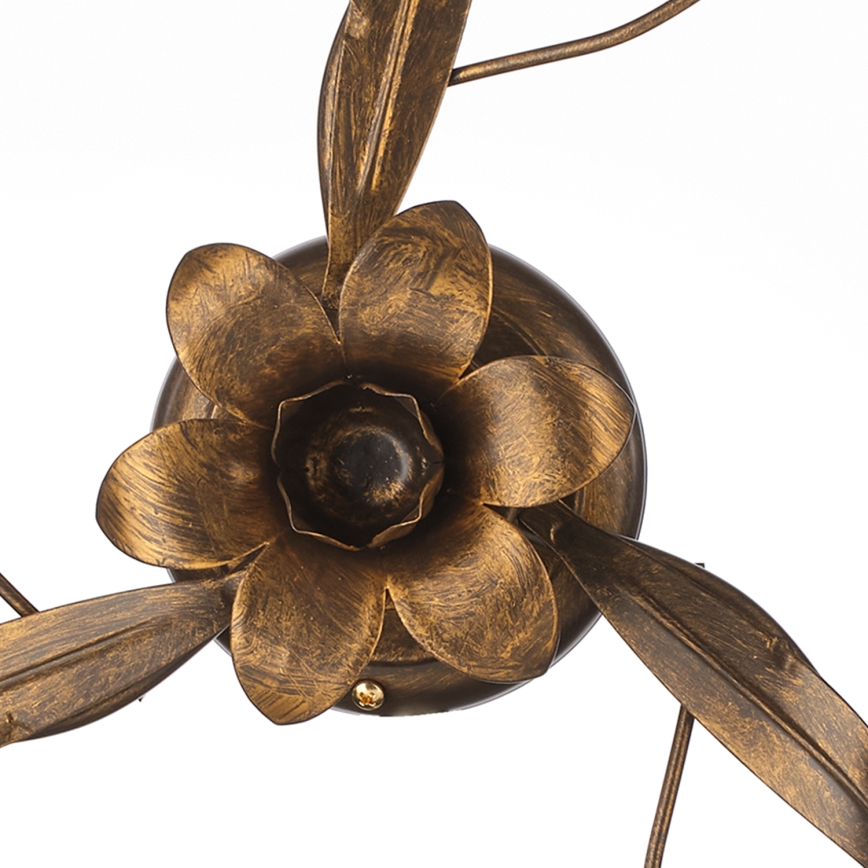 ONLI - Ceiling light LUCREZIA 3xE14/6W/230V bronze