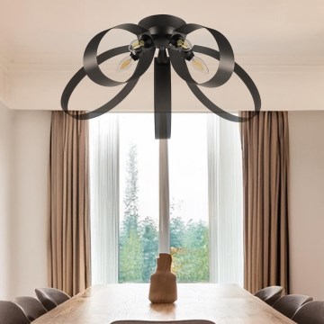 ONLI - Ceiling light SERENA 5xE14/6W/230V black