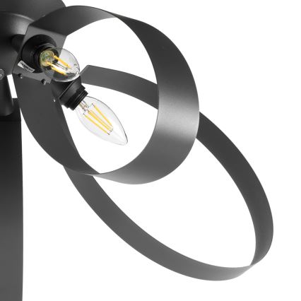 ONLI - Ceiling light SERENA 5xE14/6W/230V black