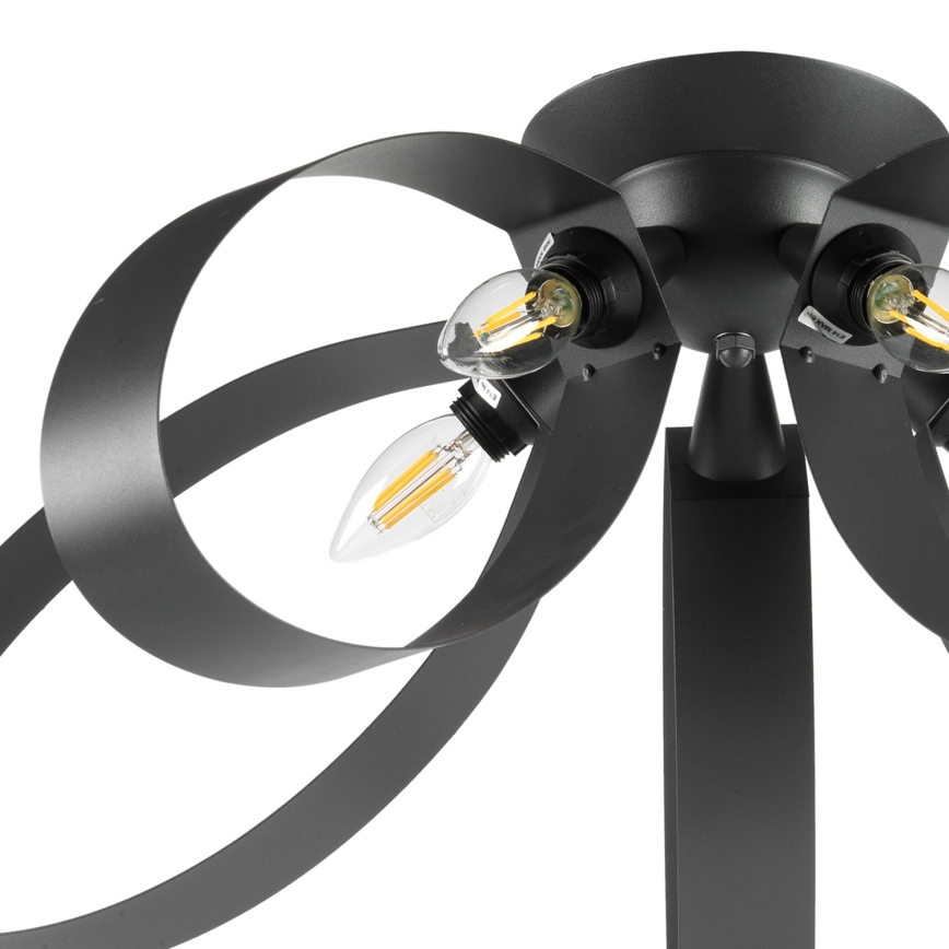 ONLI - Ceiling light SERENA 5xE14/6W/230V black