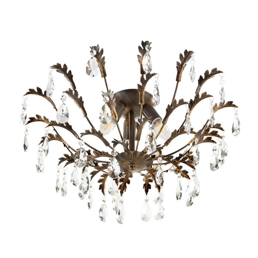 ONLI - Ceiling light TERESA 3xE14/6W/230V bronze