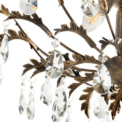 ONLI - Ceiling light TERESA 3xE14/6W/230V bronze