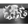 ONLI - Ceiling light ZOE 5xE14/6W/230V white