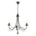 ONLI - Chain Chandelier MILVIA 3xE14/6W/230V Bronze