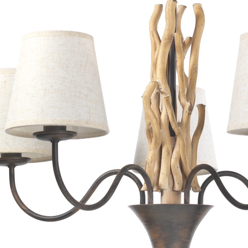 ONLI - Chandelier on a chain AGAR 5xE14/6W/320V d. 80 cm