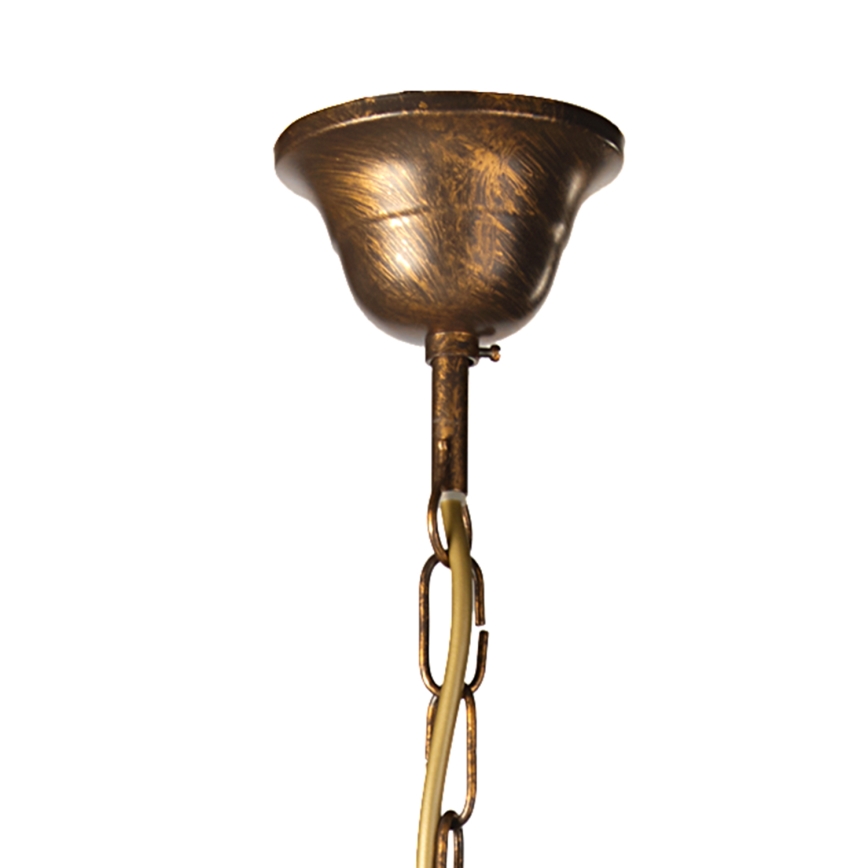 ONLI - Chandelier on a chain ALGA 5xE14/6W/230V bronze