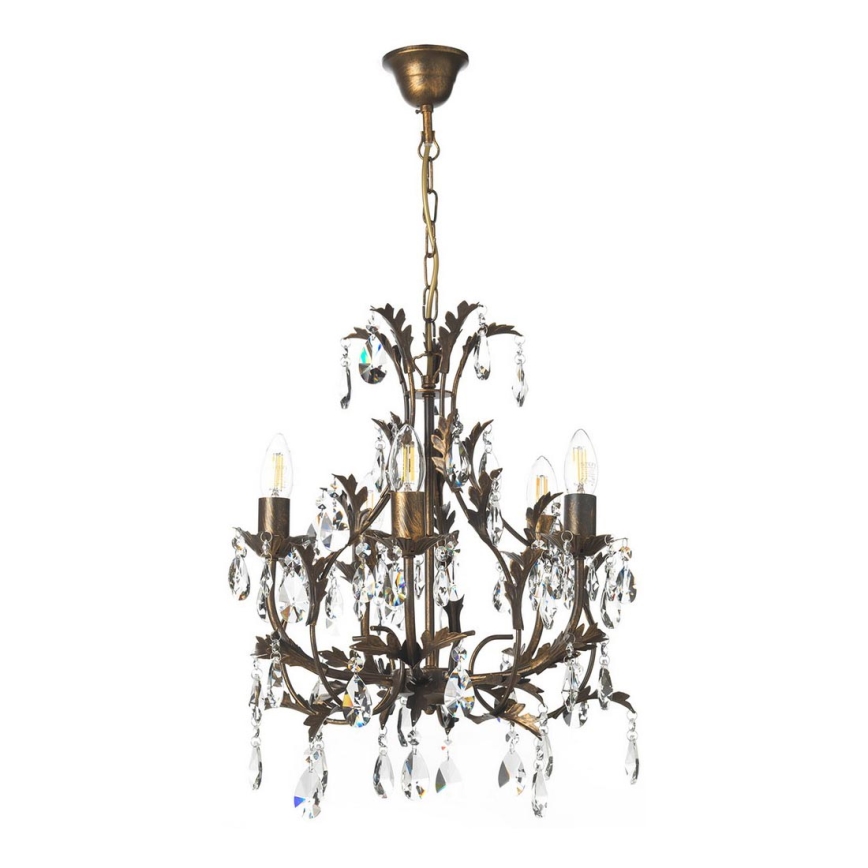 ONLI - Chandelier on a chain BOTTE 5xE14/6W/230V