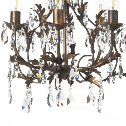 ONLI - Chandelier on a chain BOTTE 5xE14/6W/230V