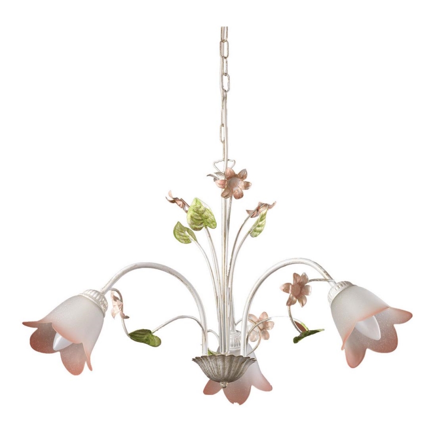 ONLI - Chandelier on a chain BOTTON DORO 3xE14/6W/230V