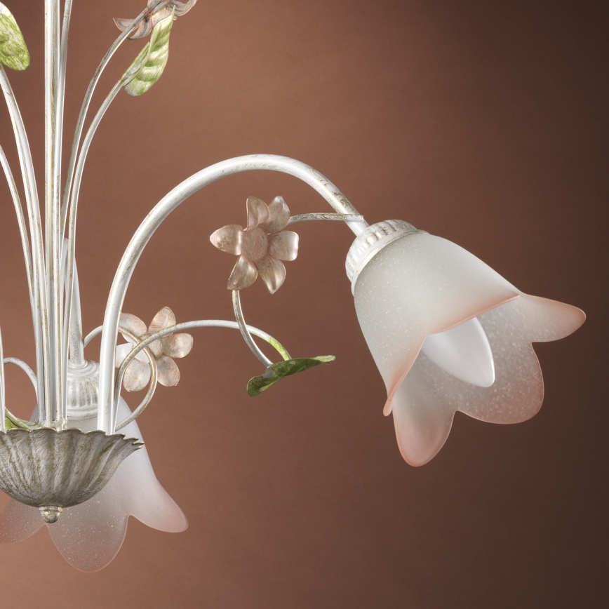 ONLI - Chandelier on a chain BOTTON DORO 3xE14/6W/230V