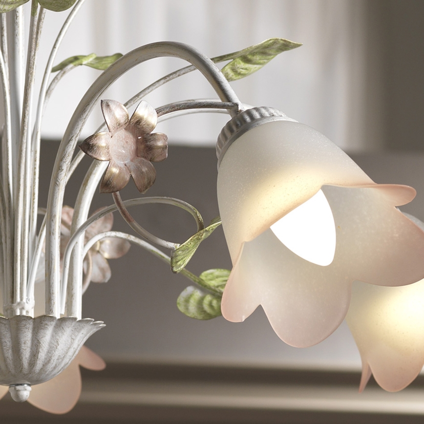 ONLI - Chandelier on a chain BOTTON DORO 5xE14/6W/230V