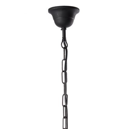 ONLI - Chandelier on a chain CANDELA 5xE14/6W/230V black