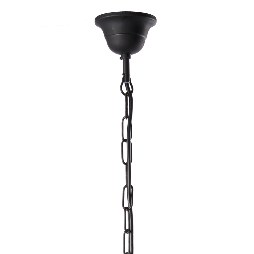 ONLI - Chandelier on a chain CANDELA 5xE14/6W/230V black