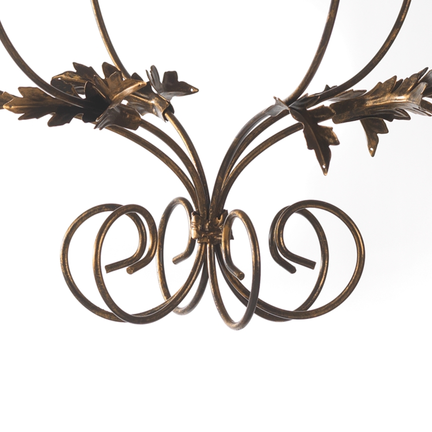 ONLI - Chandelier on a chain CONTESSA 1xE27/22W/230V bronze
