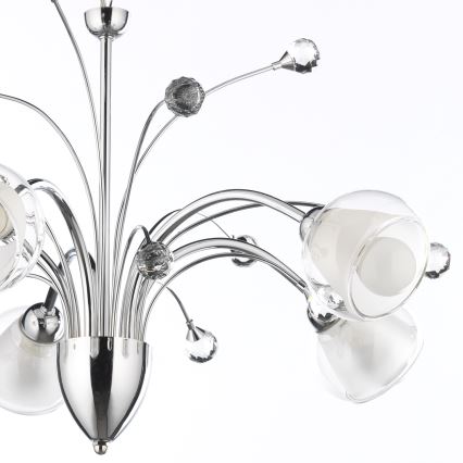 ONLI - Chandelier on a chain DIAMANTE 5xE14/6W/230V