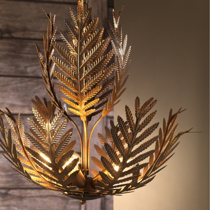 ONLI - Chandelier on a chain FELCE 5xE14/6W/230V bronze