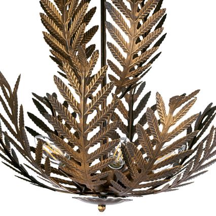 ONLI - Chandelier on a chain FELCE 5xE14/6W/230V bronze