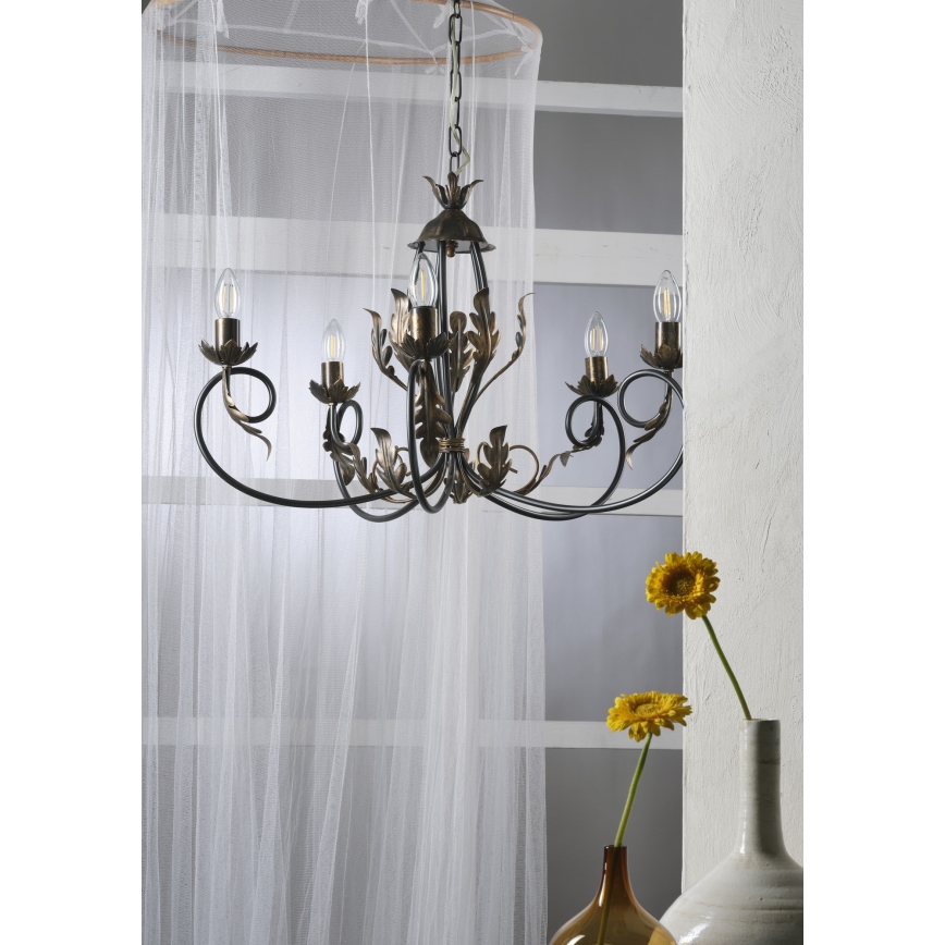 ONLI - Chandelier on a chain GRETEL 5xE14/6W/230V