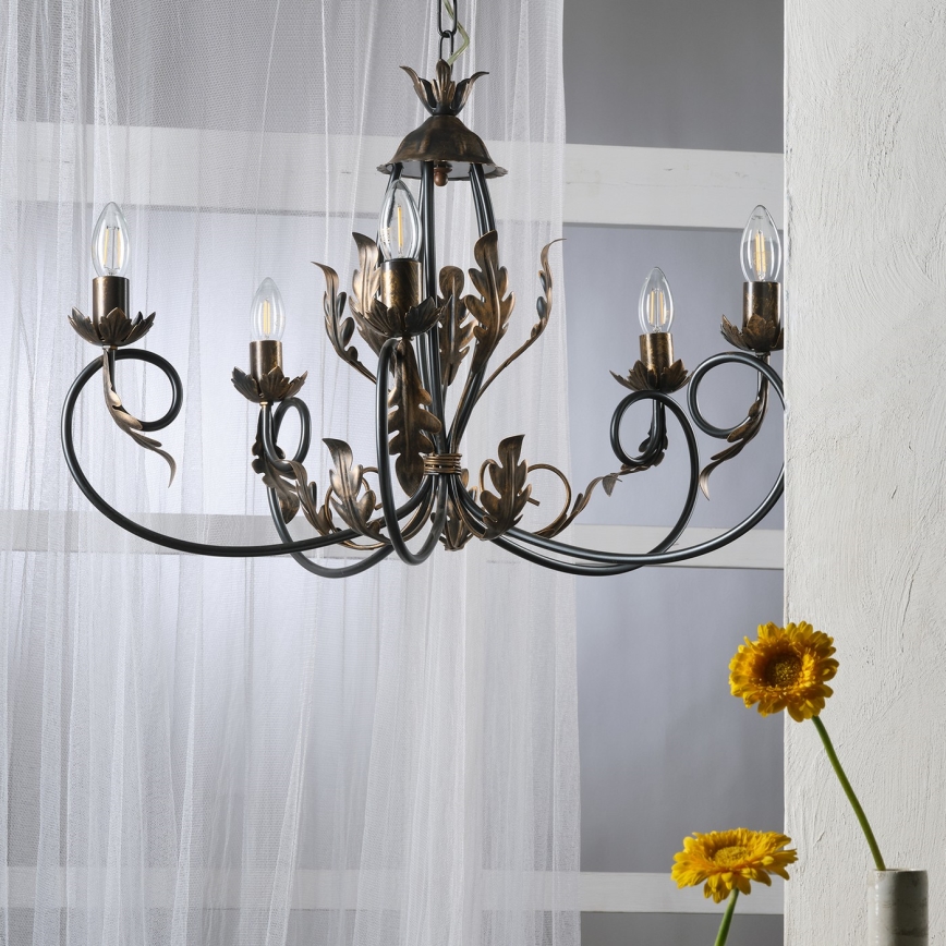 ONLI - Chandelier on a chain GRETEL 5xE14/6W/230V