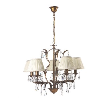 ONLI - Chandelier on a chain KAREN 5xE14/6W/230V bronze