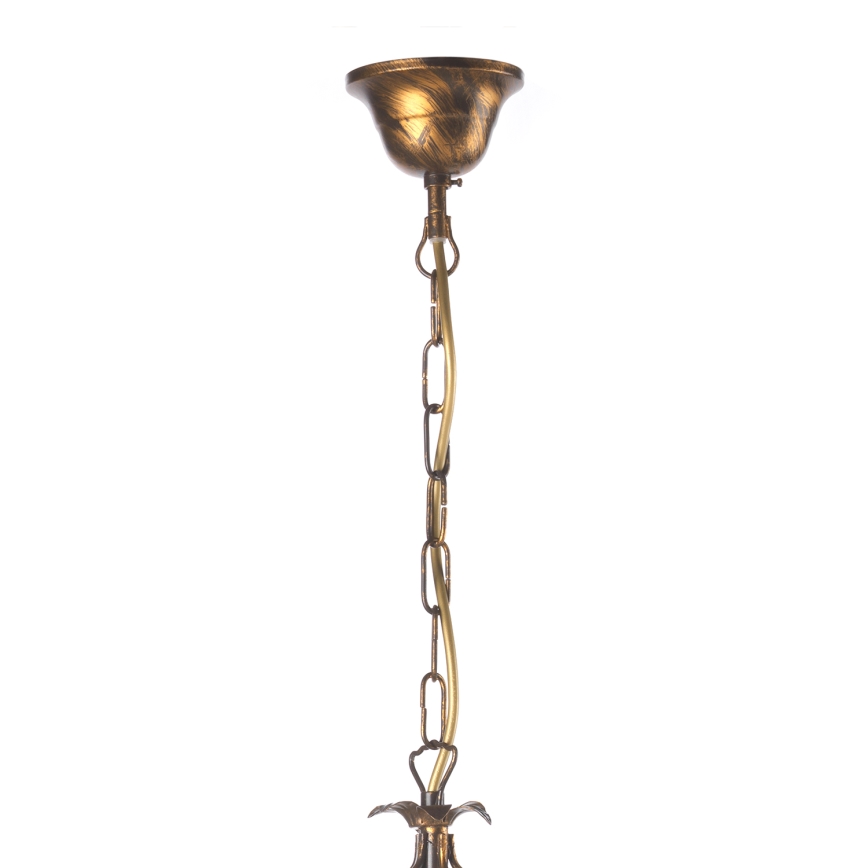 ONLI - Chandelier on a chain KAREN 5xE14/6W/230V bronze