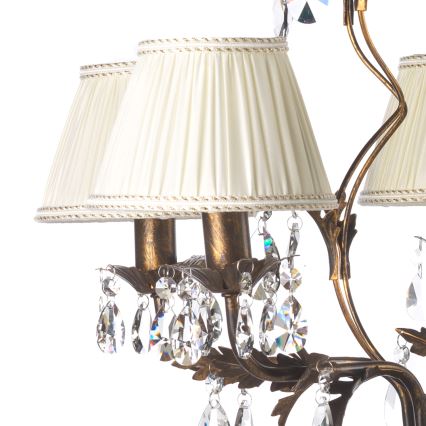 ONLI - Chandelier on a chain KAREN 5xE14/6W/230V bronze