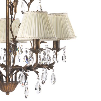 ONLI - Chandelier on a chain KAREN 5xE14/6W/230V bronze