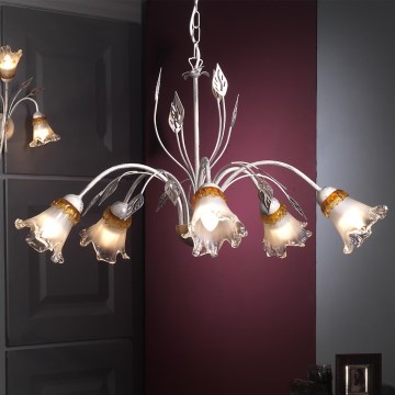 ONLI - Chandelier on a chain LANCIA 5xE14/6W/230V